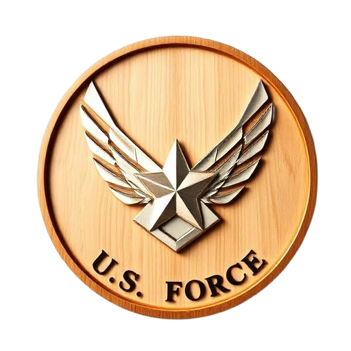 Air Force emblem plaque