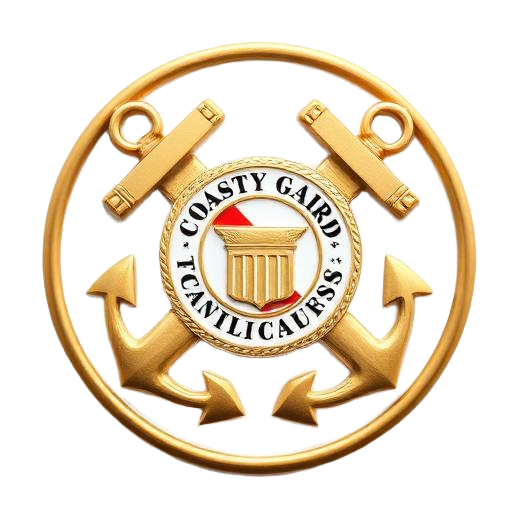 Coast Guard emblem plaque